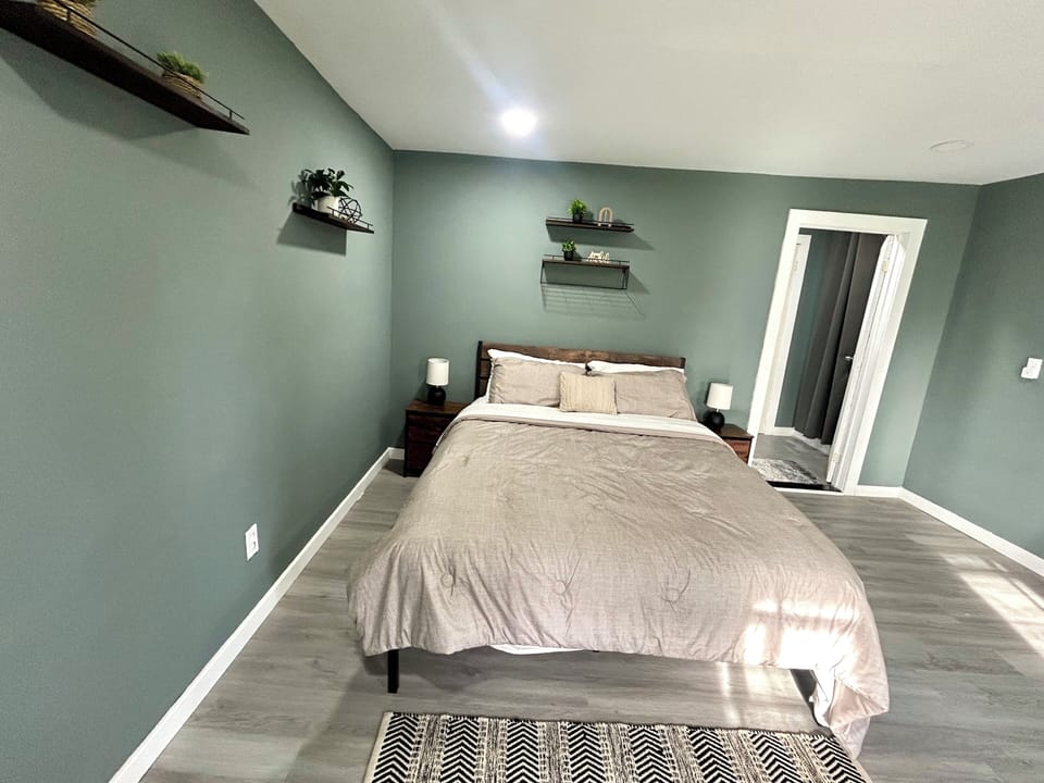 Master bedroom on main floor.
