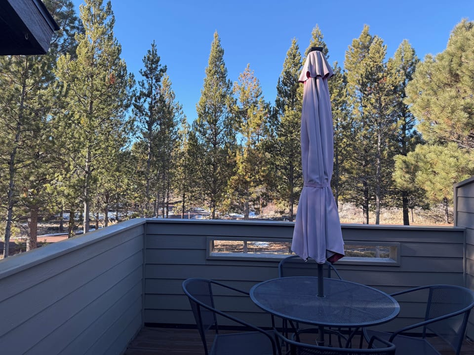Upstairs Patio Treehouse View