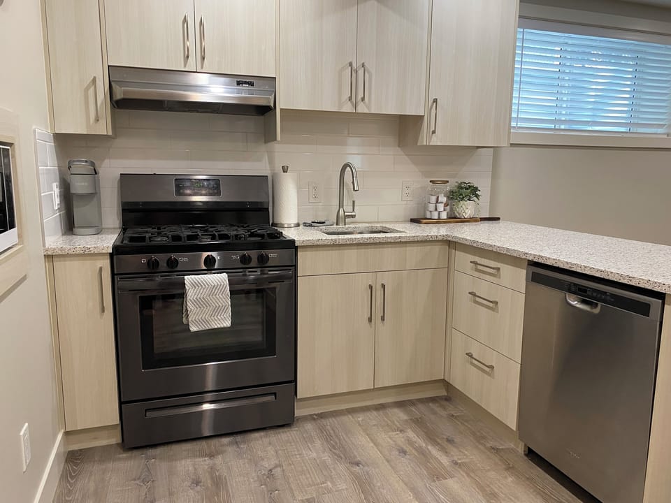 Fully equipped kitchen