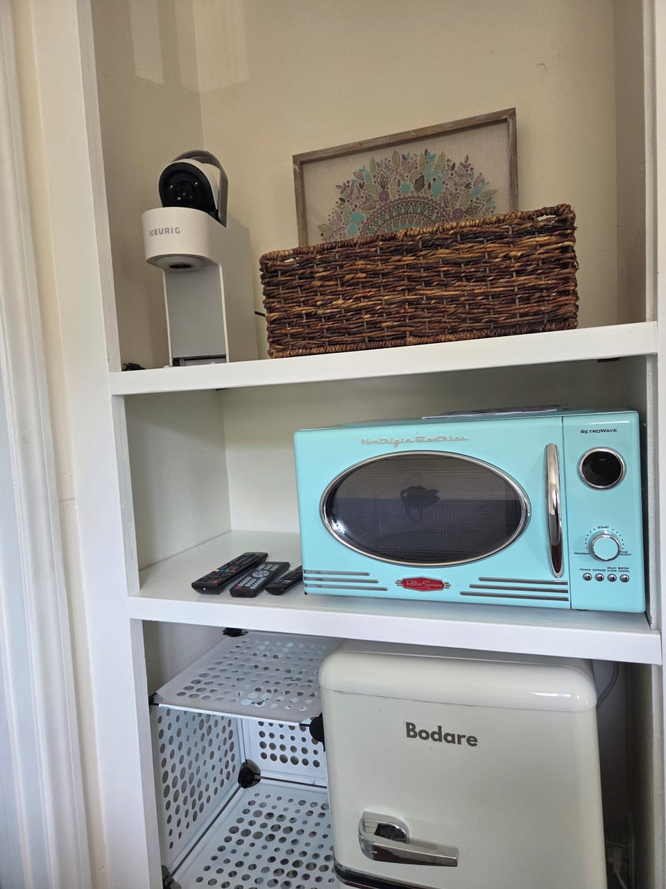 Upstairs hall closet