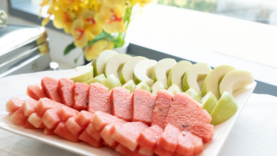Daily buffet breakfast for a fee