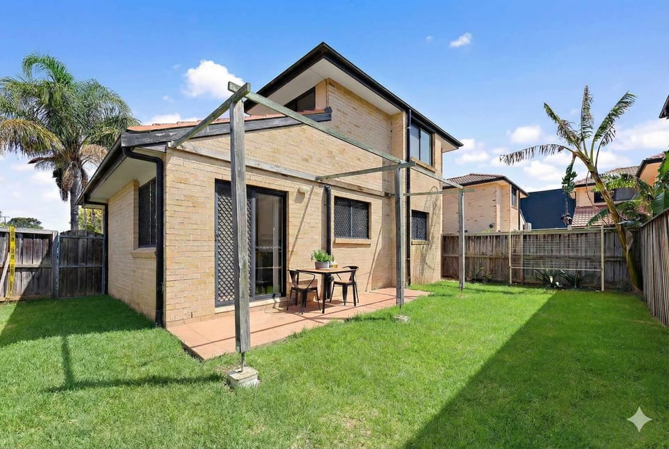 Private Grassy Backyard & Patio Area