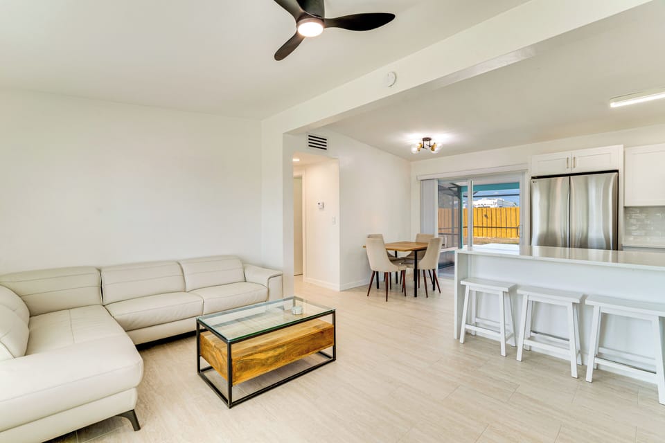 Living Area | Dining Table | Breakfast Bar | Kitchen