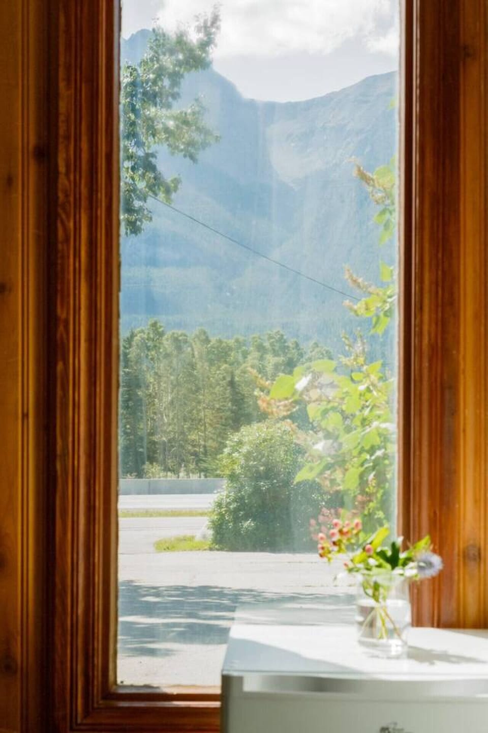 Incredible view from the window.