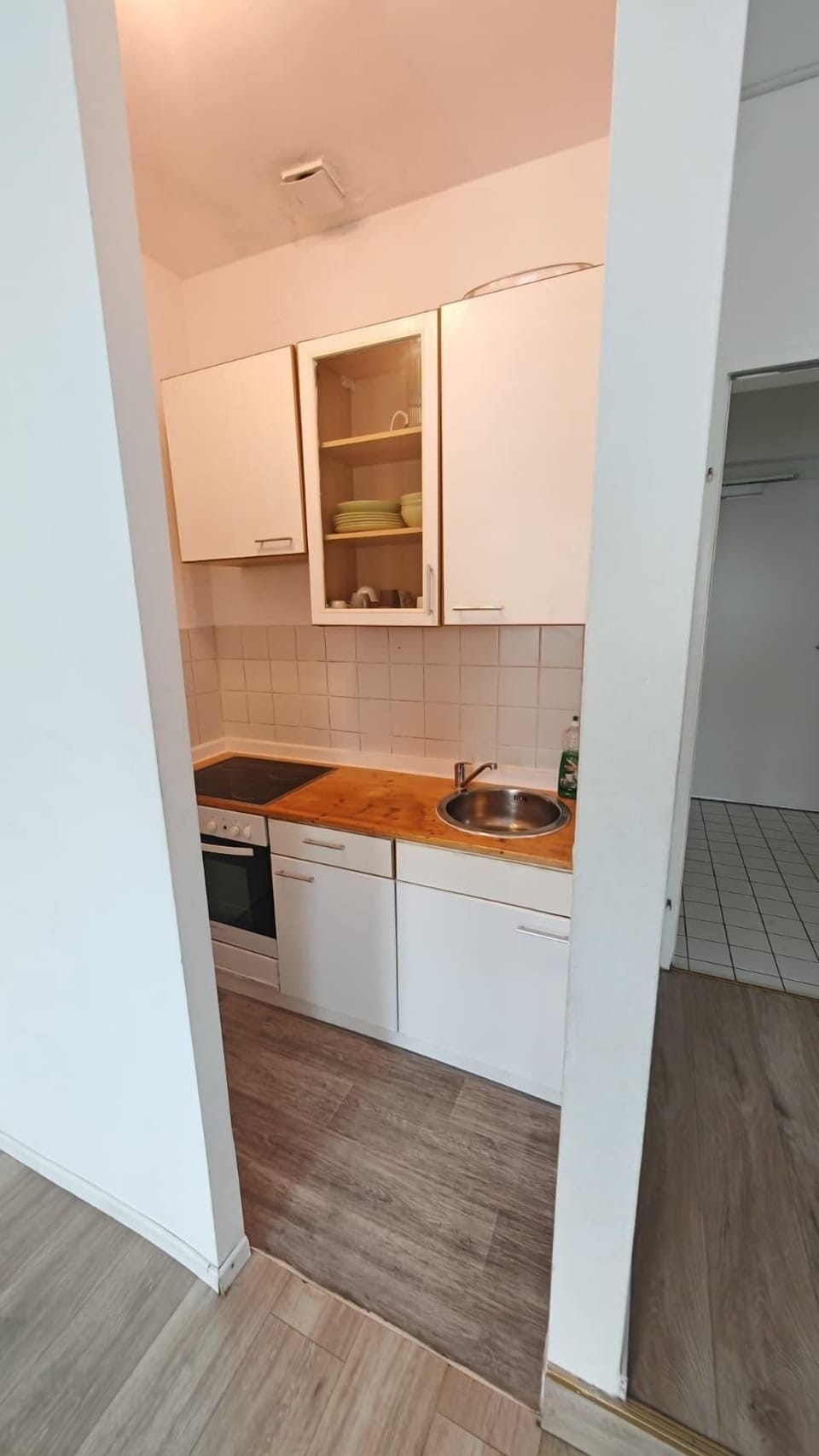 Basic Apartment | Private kitchen | Mini-fridge, microwave, oven, stovetop