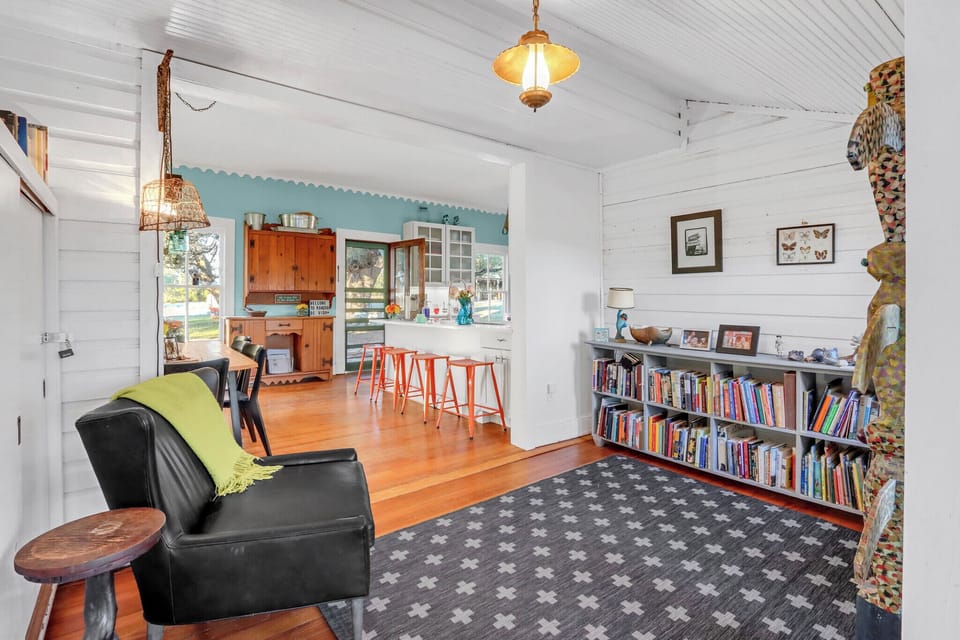 Seating area off of the main living space