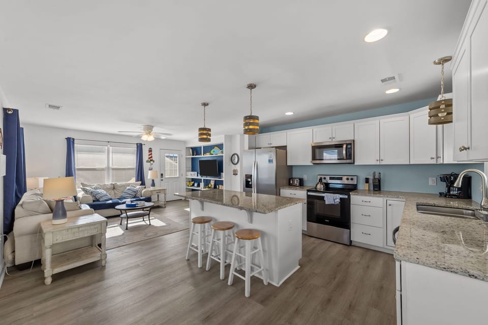 Spacious kitchen