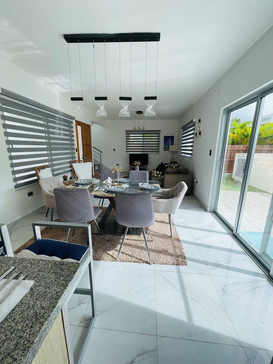 Villa, Patio | Living area | 50-inch Smart TV with digital channels, streaming services