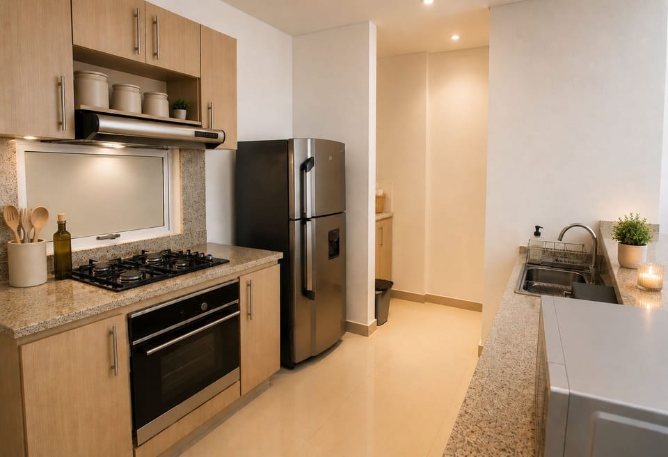 Kitchen or kitchenette