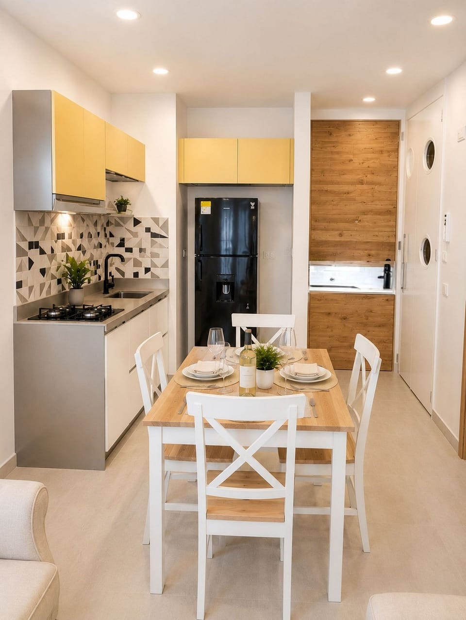Kitchen or kitchenette