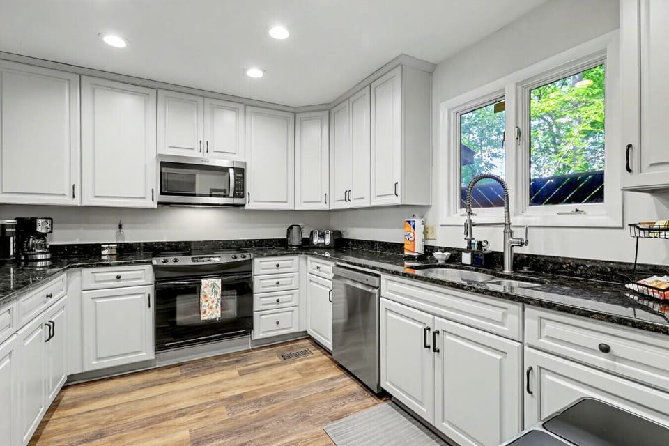 Fully equipped kitchen with everything you need for easy meals.