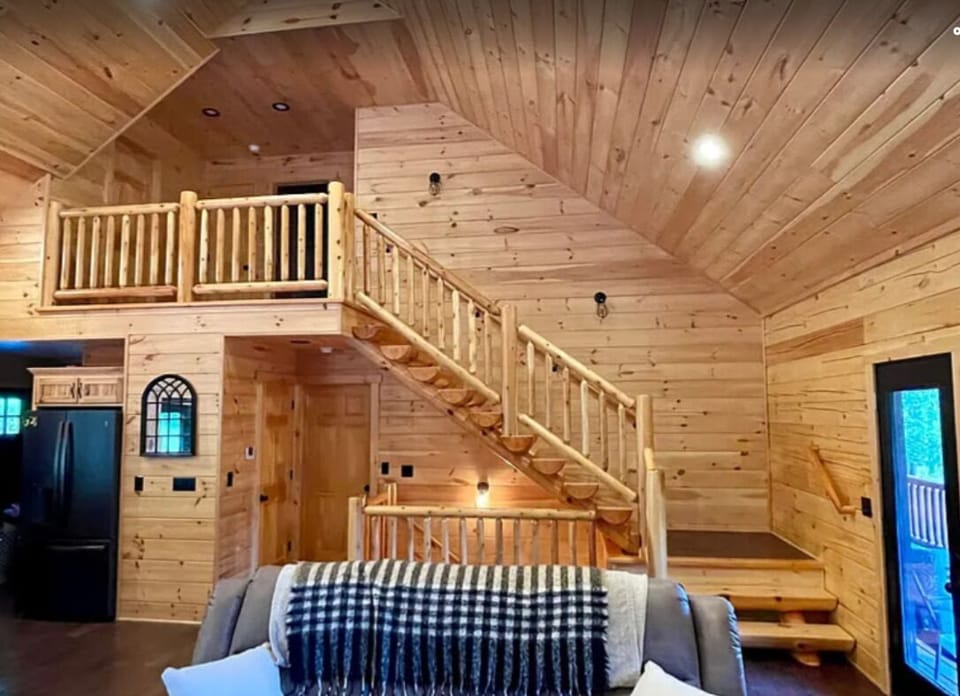 Stairs to second floor