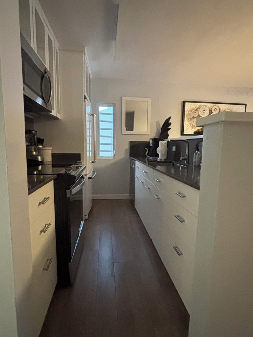 Open concept kitchen