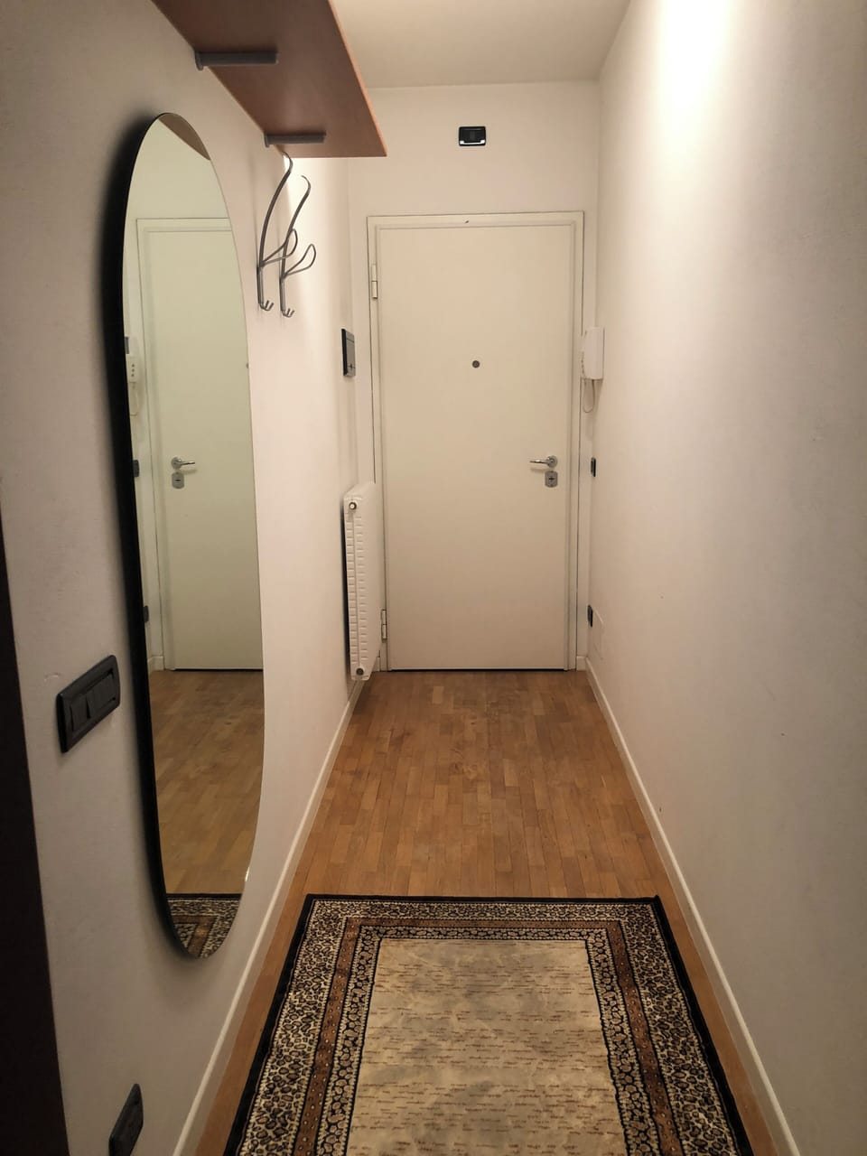 Interior entrance