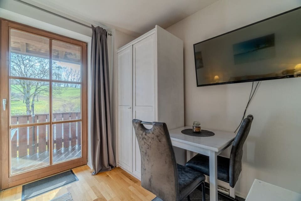 Cozy seating area for relaxing or reading