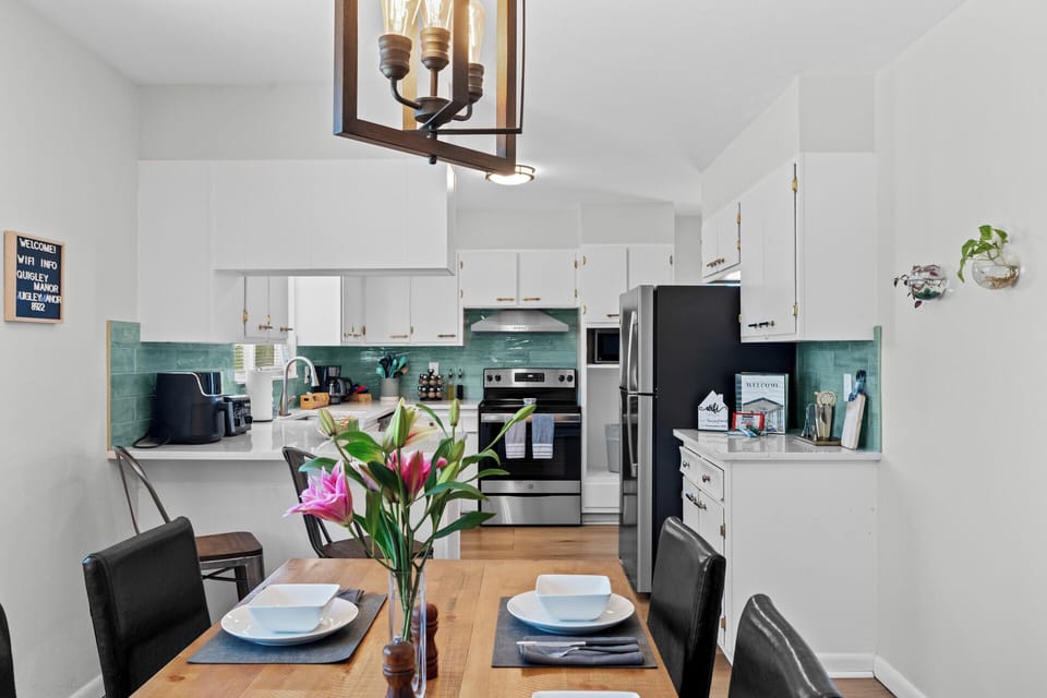 Remodeled Kitchen + Dining Area