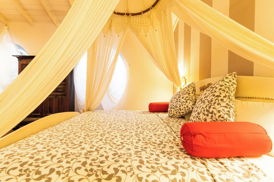 Deluxe Quadruple Room, Mezzanine | Individually decorated, individually furnished, soundproofing, free WiFi
