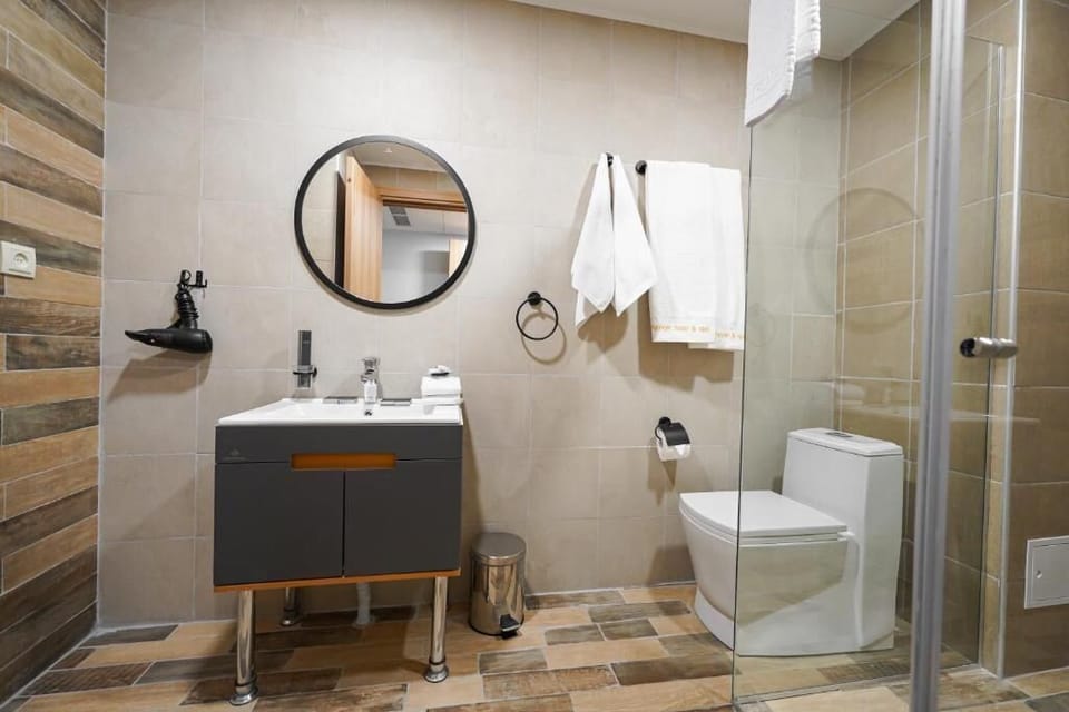 Double Room | Bathroom | Bathrobes, slippers