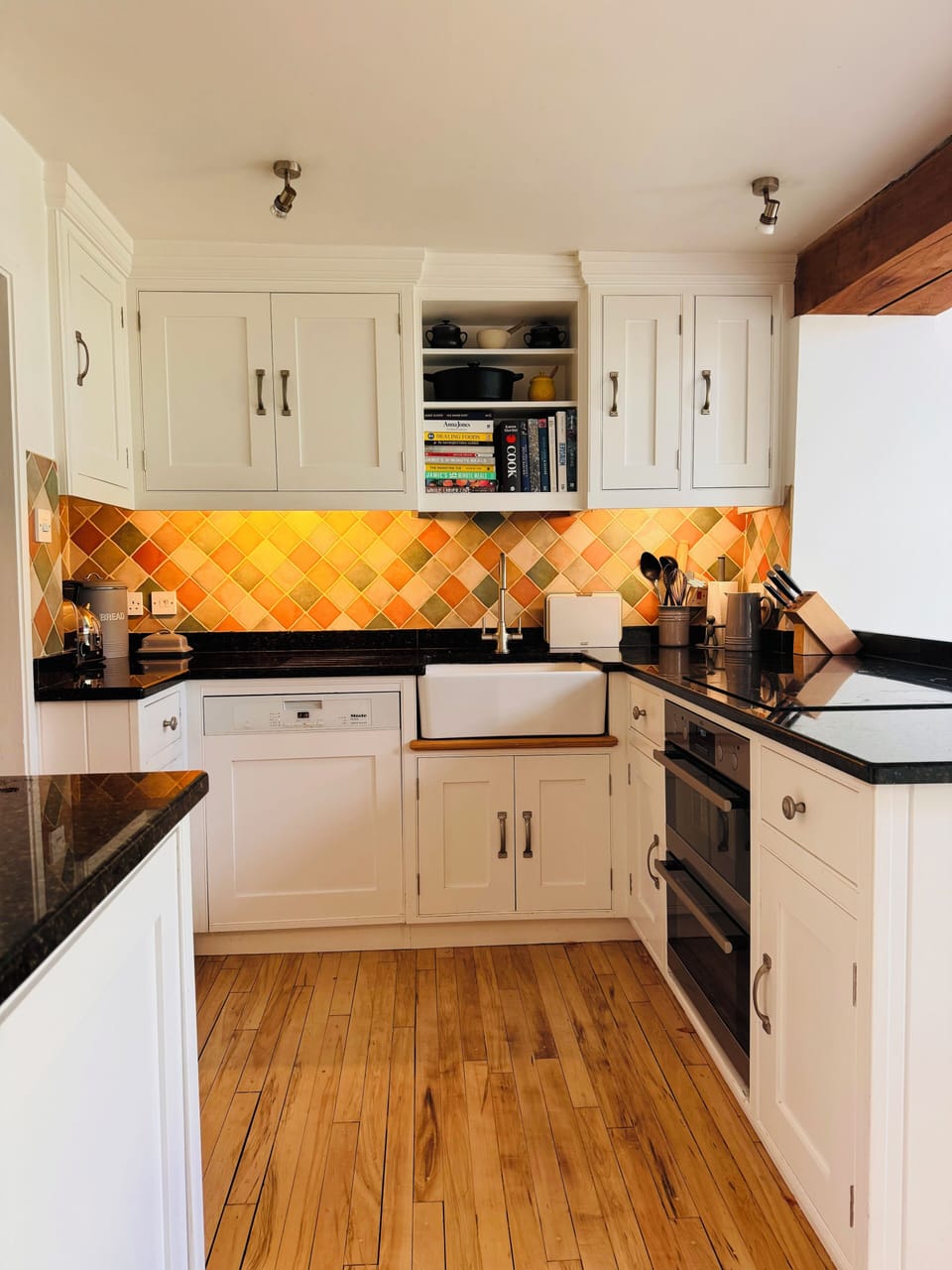 Well stocked cottage kitchen