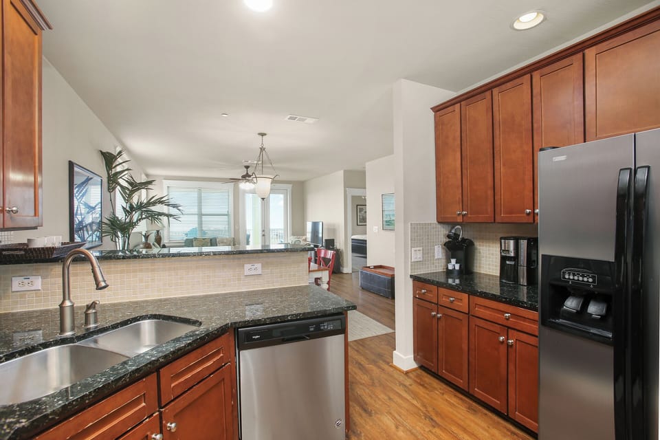 Fully equipped kitchen