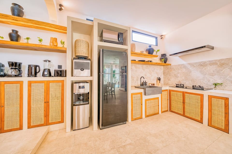 A bright and spacious kitchen with all the essentials