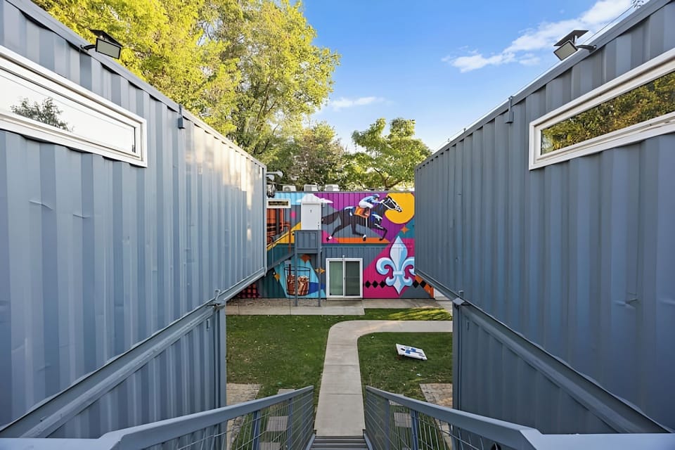 Part of a creative container village that's redefining desert living one unit at a time.