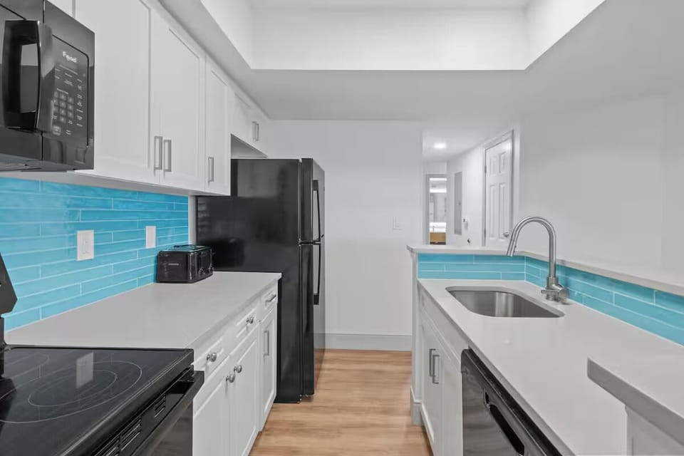 Enjoy a full appliance kitchen ready for easy family meals.