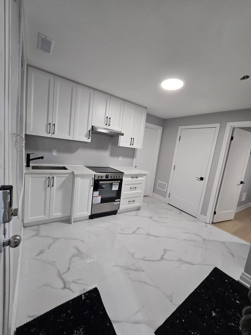 Kitchen and Lobby