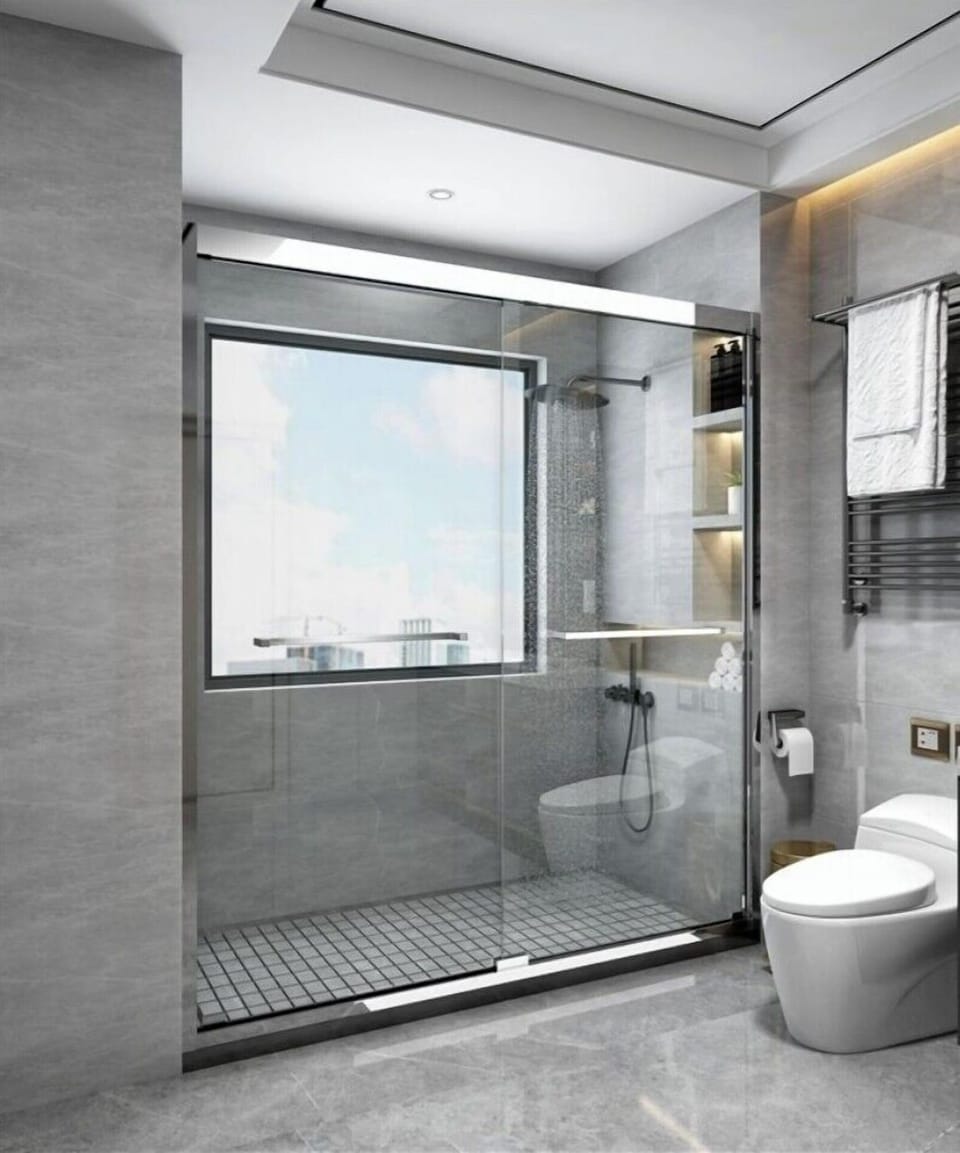 Luxury Single Room, Hill View | Bathroom | Hair dryer, towels, soap, shampoo