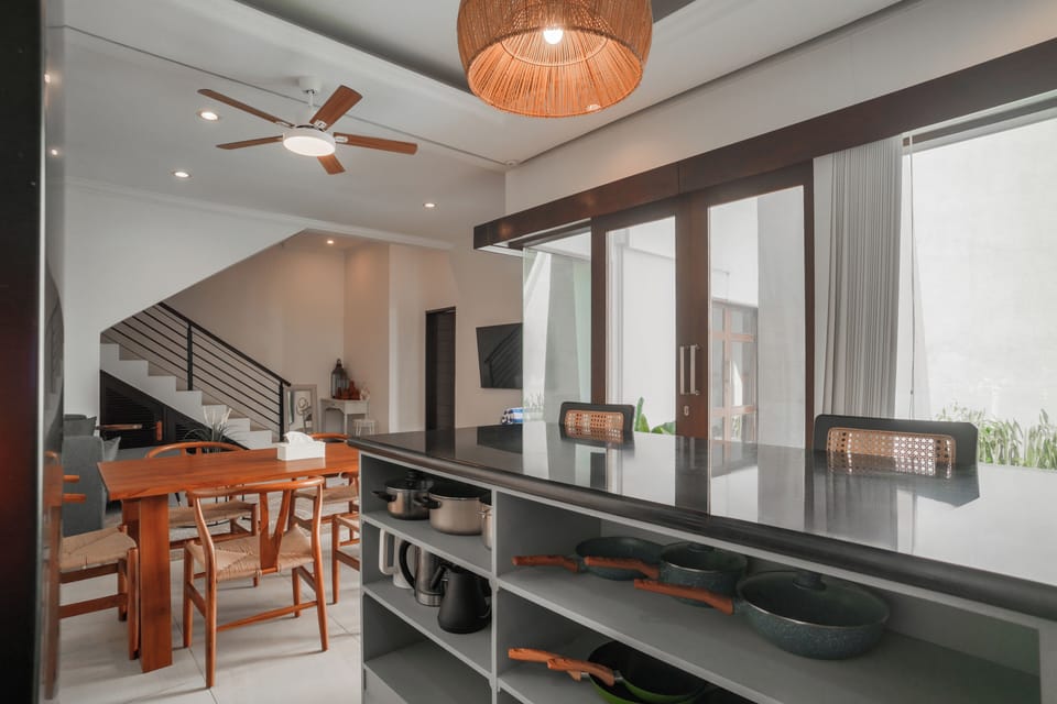 Comfort Villa, 3 Bedrooms, Private Pool, Pool View | Private kitchen