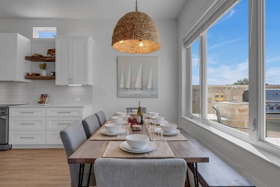 Dining Table with Seating for 8