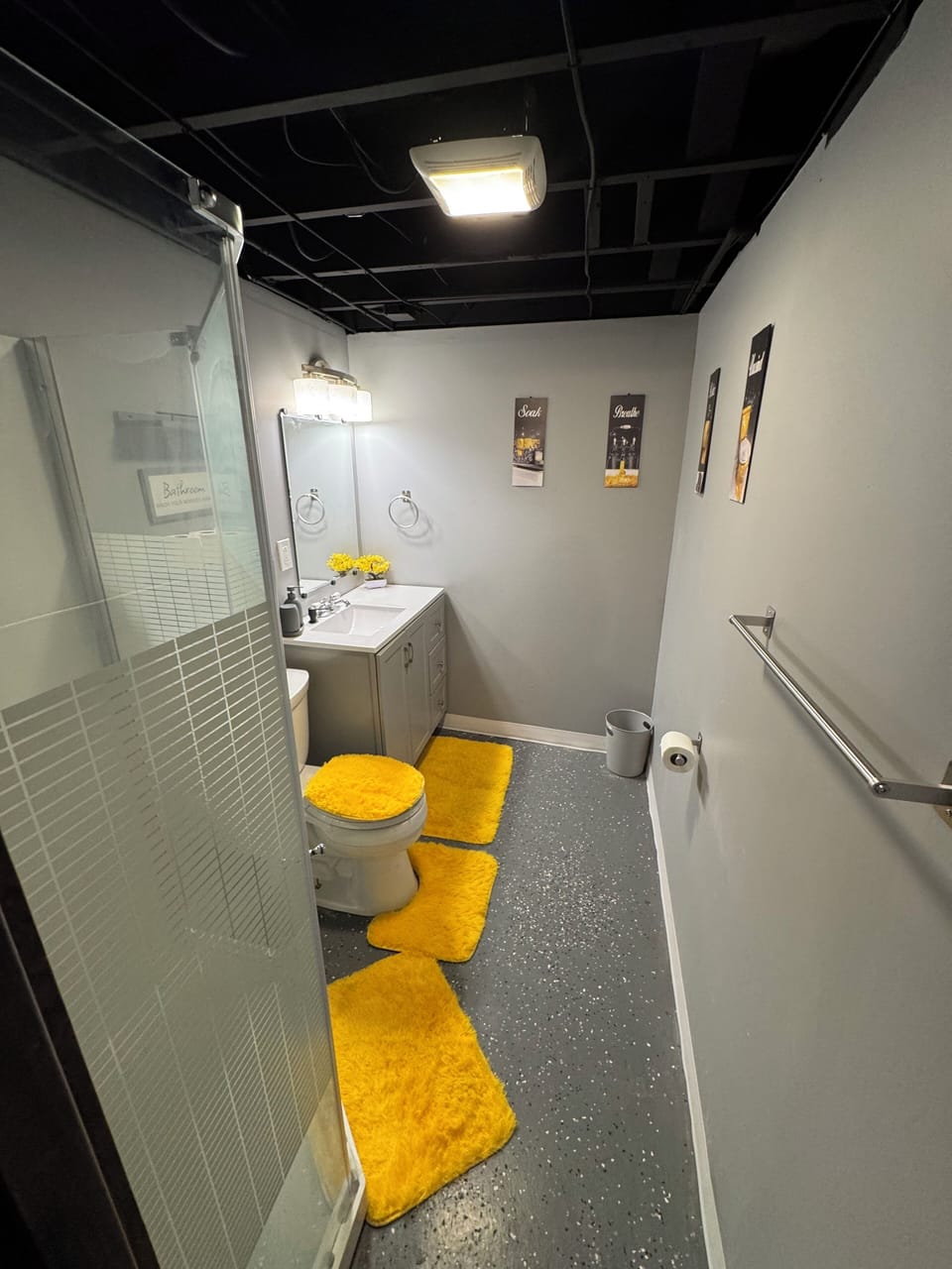 Bathroom 2 - This bathroom is located downstairs.