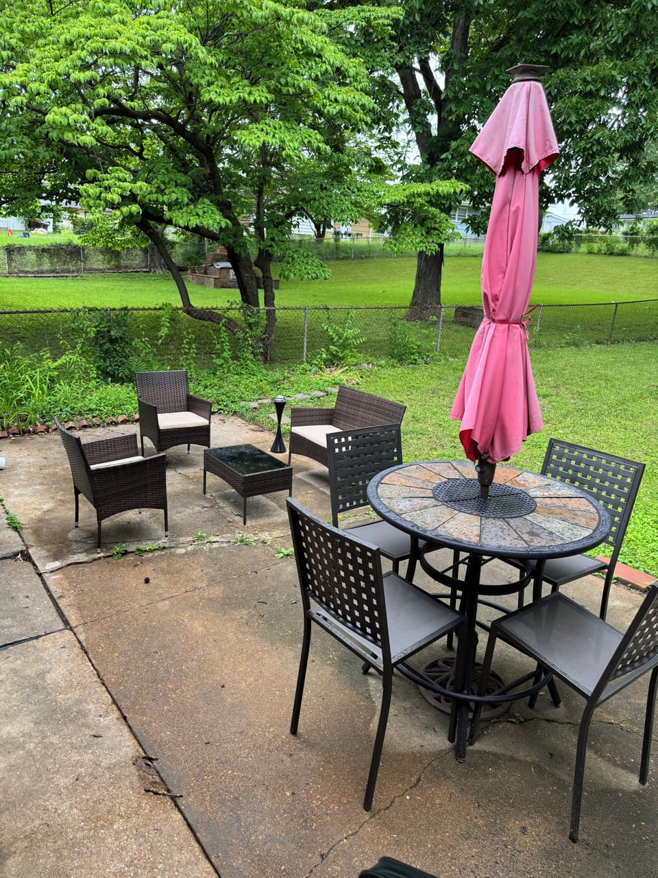 Backyard - Seating & Patio