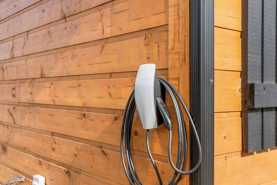 This home also has an EV charger!
