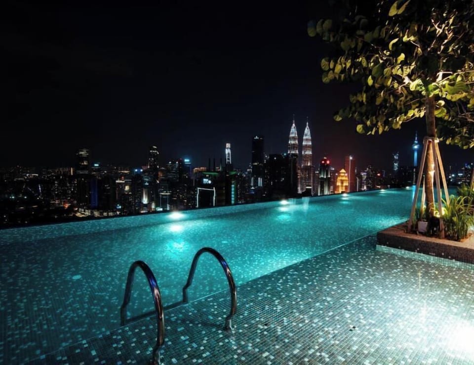 Rooftop pool