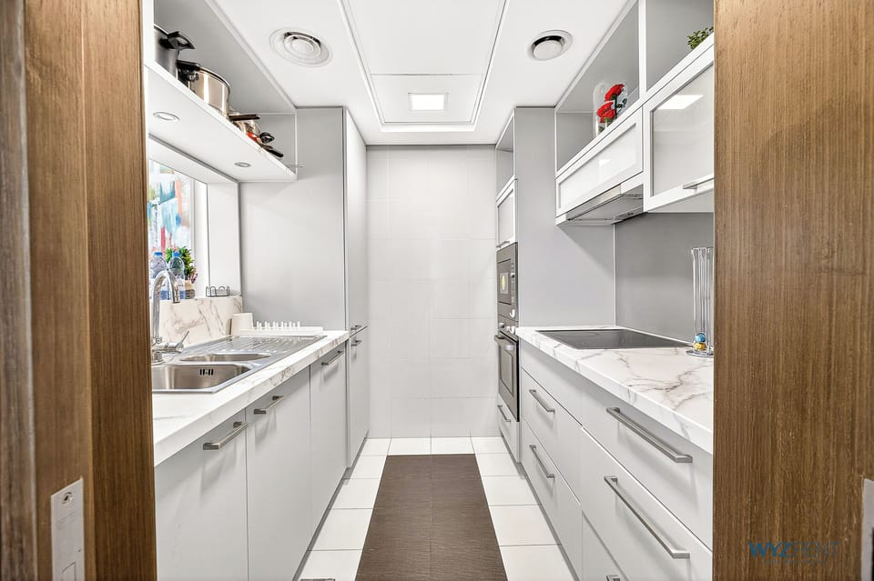 Standard Apartment, City View | Private kitchen | Coffee/tea maker, electric kettle, toaster