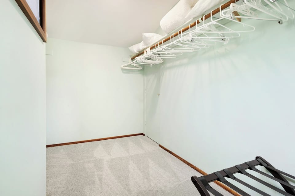Large closet.