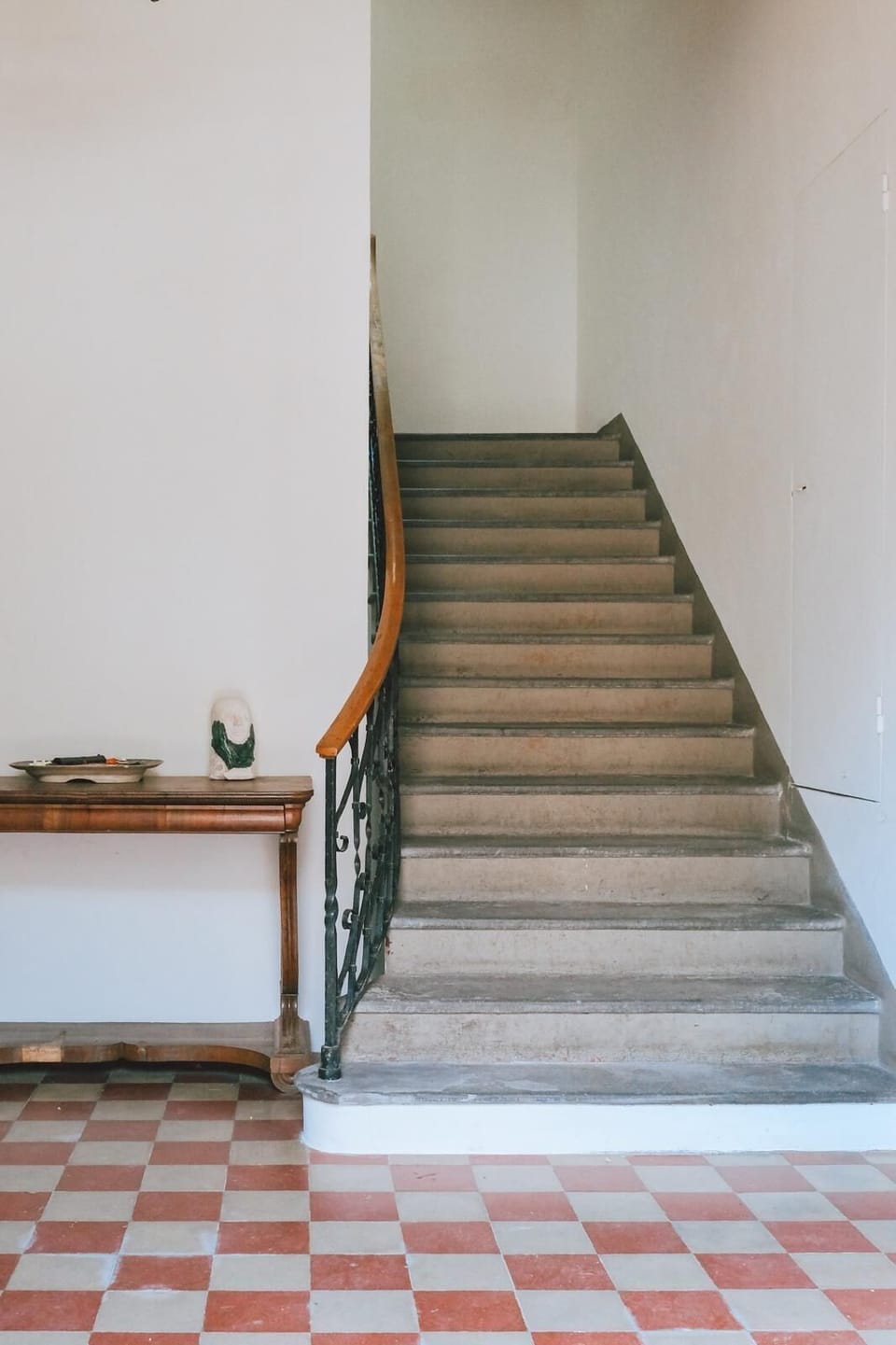 Interior entrance