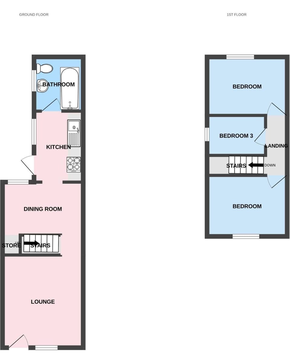House, 3 Bedrooms | Floor plan