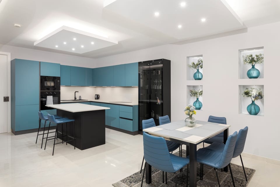 Apartment, City View | Private kitchen