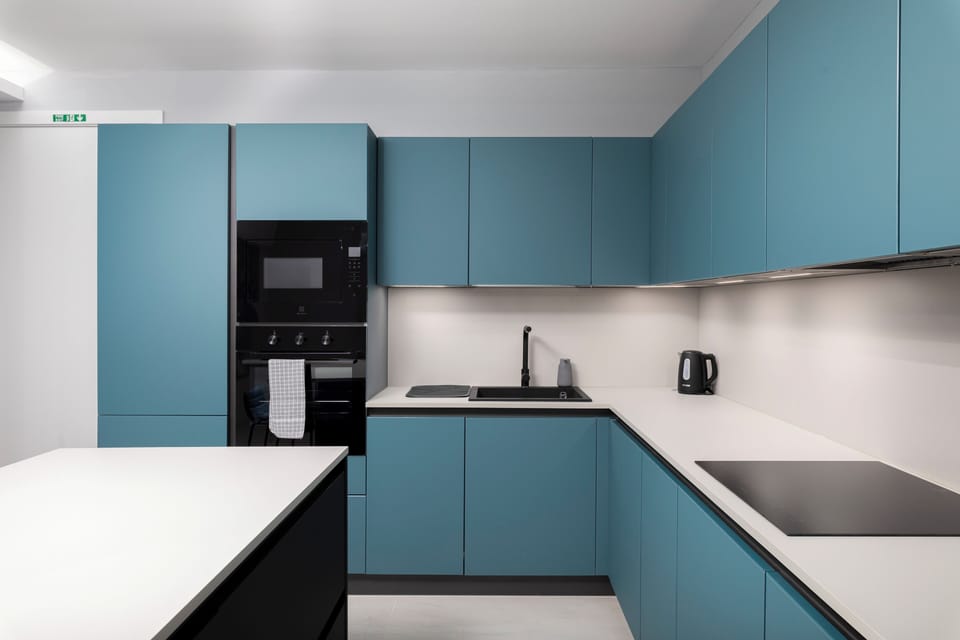 Apartment, City View | Private kitchen