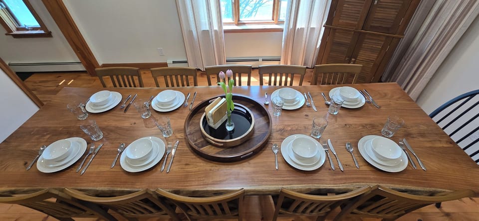 A dining space designed for laughter, love, and great food.