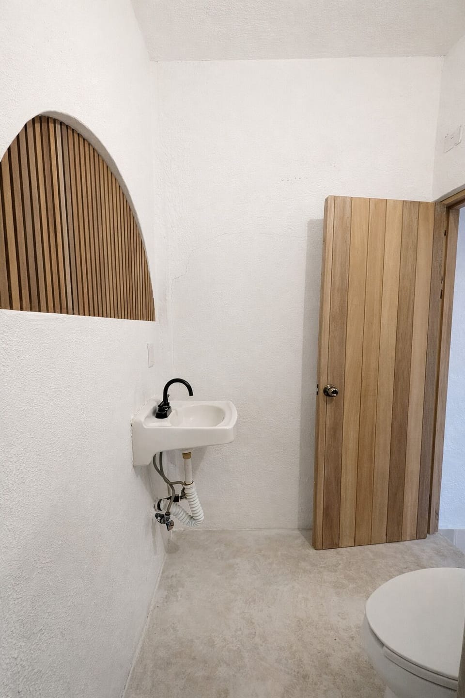 Basic Studio Suite | Bathroom | Shower, towels, soap, toilet paper