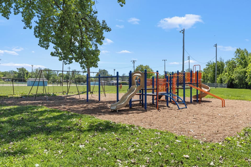 Playground across the street