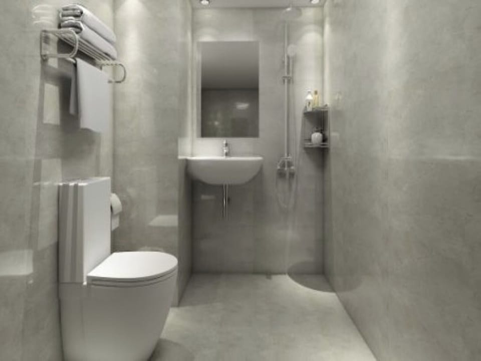 Double Room, Balcony, City View | Bathroom | Free toiletries, slippers, towels, soap