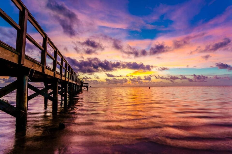 Neighborhood | Sunset at Crystal Beach Pier
