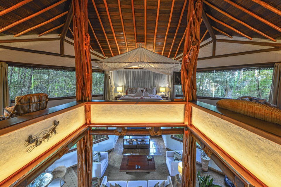 Interior entrance