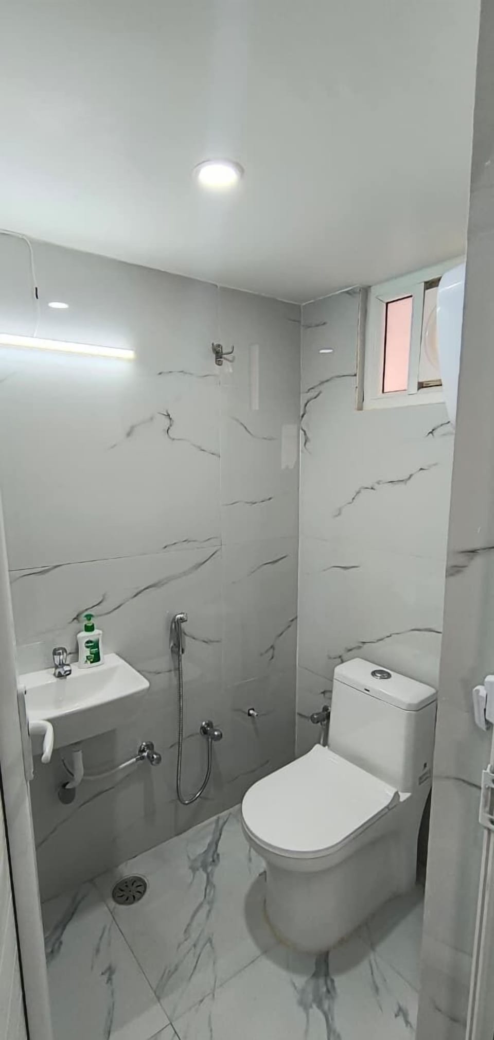 Towels, soap, toilet paper