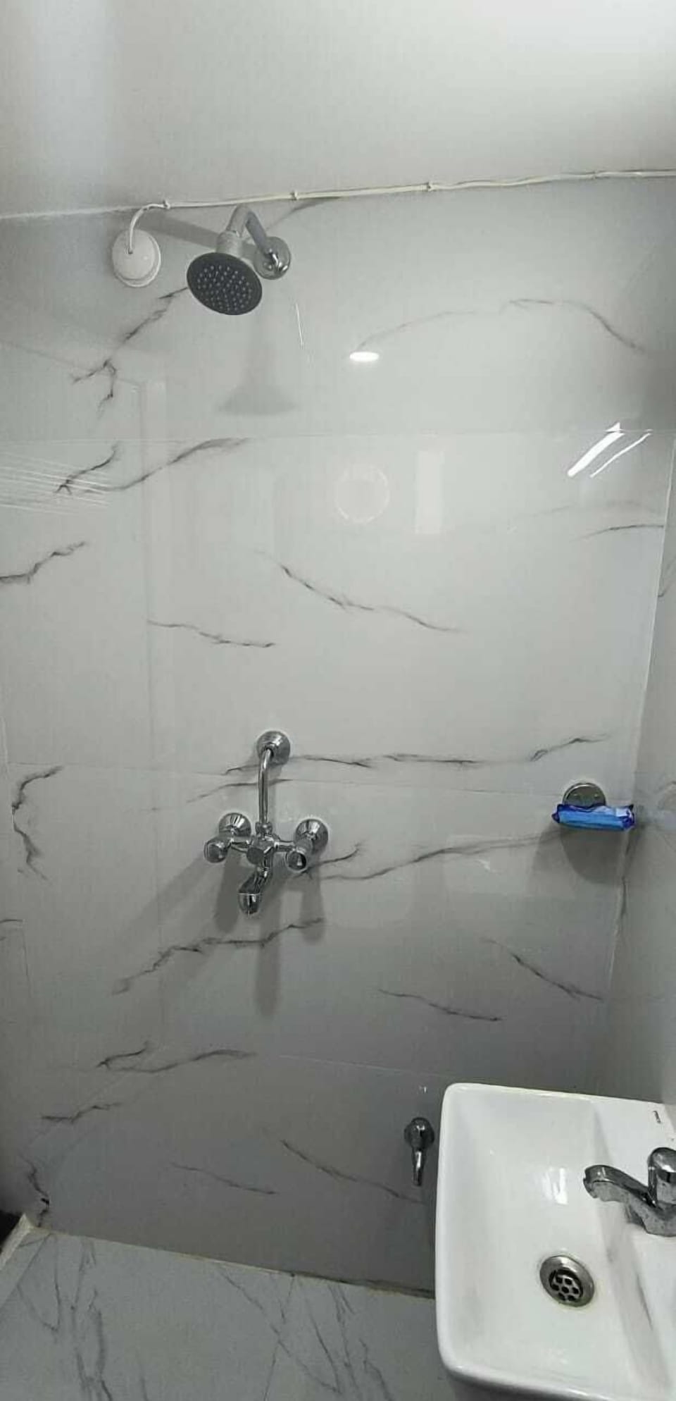 Towels, soap, toilet paper