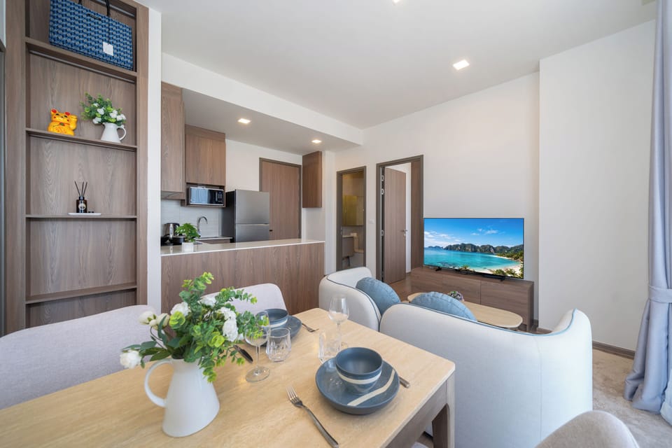 Condo, 2 Bedrooms | Living area | Flat-screen TV